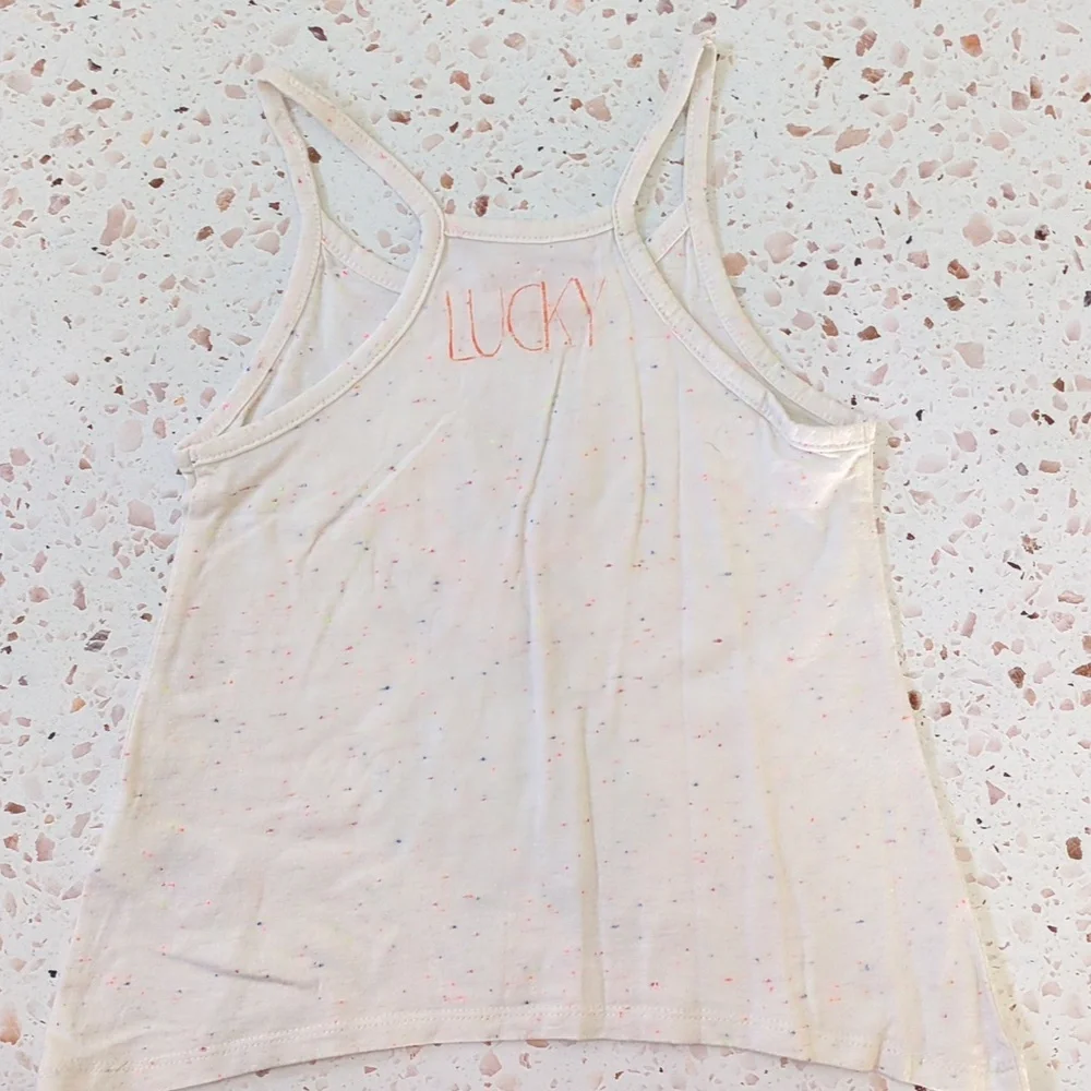 Lucky Brand | Hula Ukulele Glitter Bear Graphic Camisole Top | 4